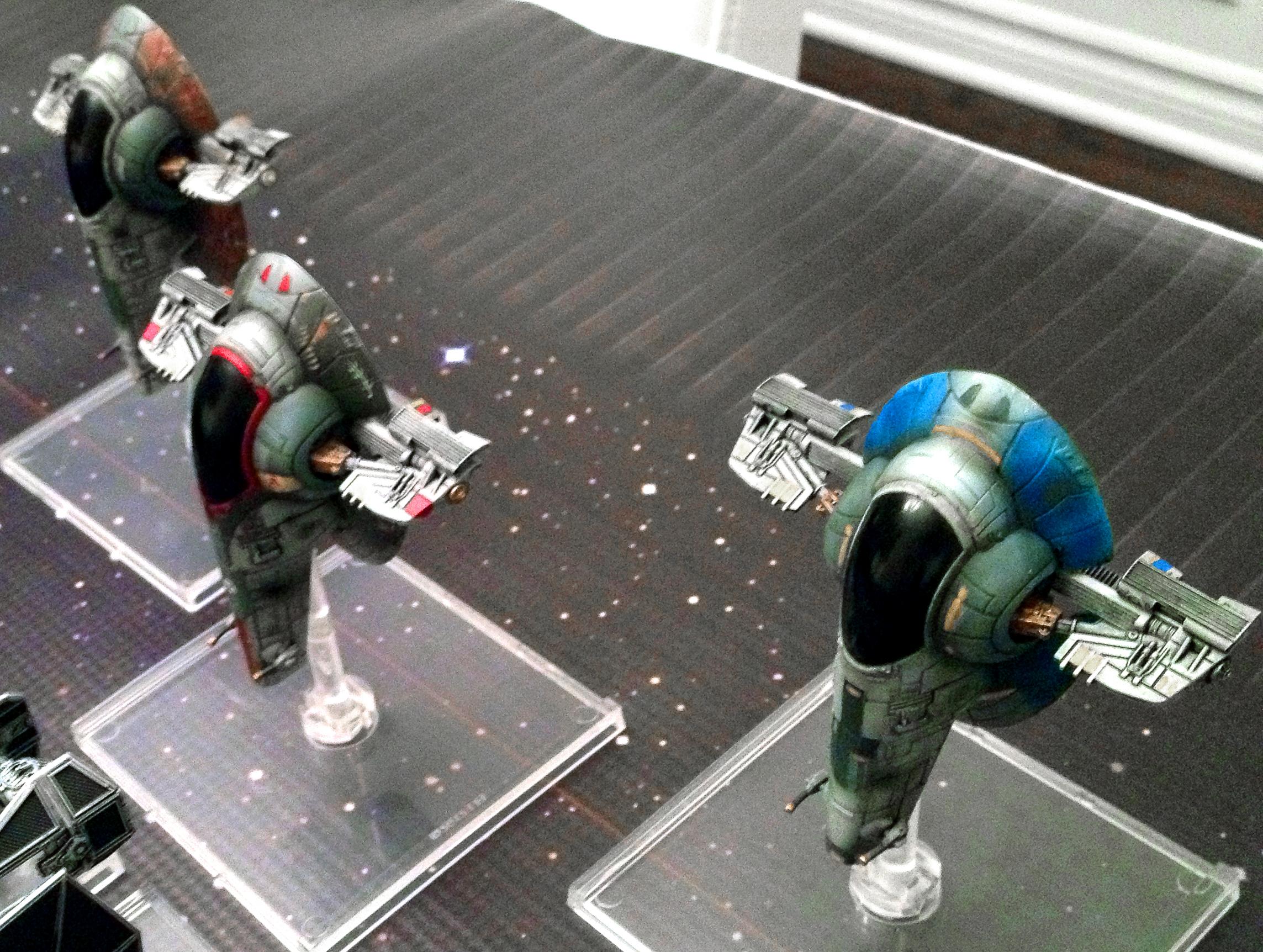 Custom, Fantasy Flight, Miniatures Game, XWing Slave 1 repaints